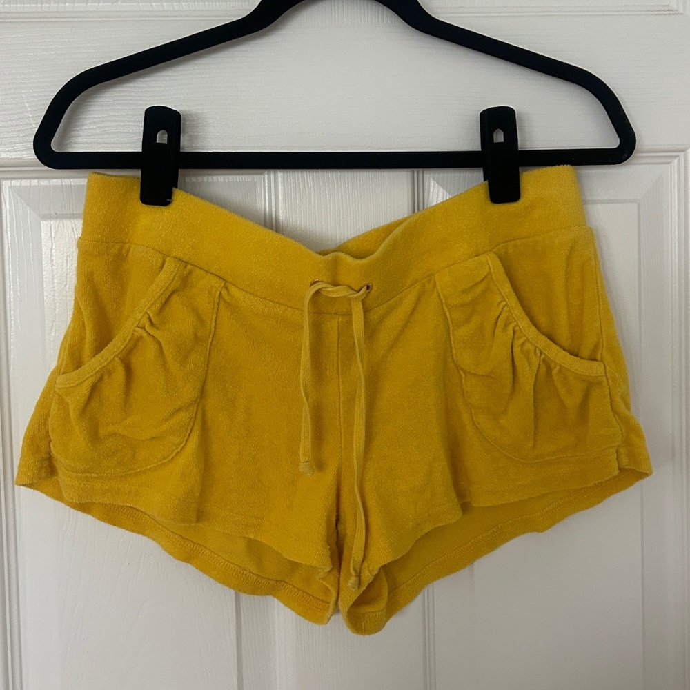 Juicy Couture Yellow Women's Shorts